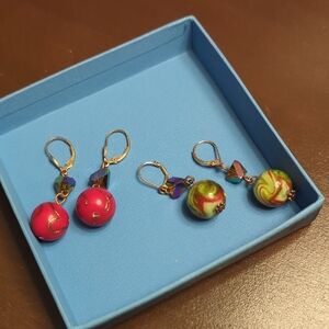 Elegant Multicolor Earrings Set